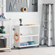 Vidaxl gereedschapswagen wit 75 x 35 x 73 cm koudgewalst staal
