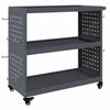 Vidaxl gereedschapswagen antraciet 75 x 35 x 73 cm koudgewalst staal