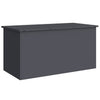 Vidaxx caja de almacenamiento exterior antracita 100 x 50,5 x 50 cm acero