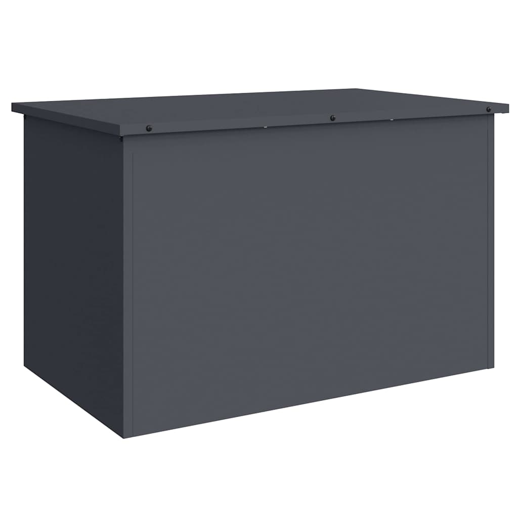 Vidaxl buitenopslagdoos antraciet 80 x 50,5 x 50 cm staal