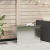 Vidaxl buitenopslagdoos zilver 80 x 50,5 x 50 cm staal