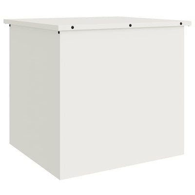 Vidaxl buitenopslagdoos wit 55 x 50,5 x 50 cm staal