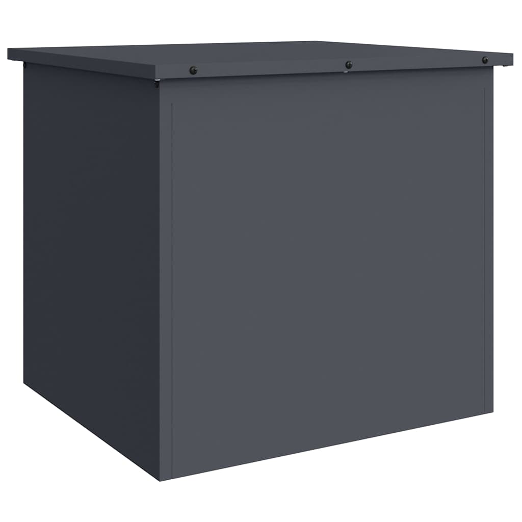 Vidaxx caja de almacenamiento exterior antracita 55 x 50,5 x 50 cm acero