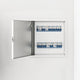 Vidaxl toegangs paneel wit 63 x 33 x 3 cm staal