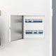 Vidaxl toegangs paneel wit 63 x 33 x 3 cm staal