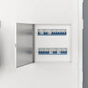 Panel de acceso VidaXL blanco 63 x 33 x 3 cm acero
