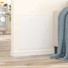 Pannello di accesso VidaXL bianco 63 x 33 x 3 cm in acciaio