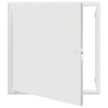 Pannello di accesso VidaXL bianco 63 x 33 x 3 cm in acciaio