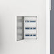 Vidaxl toegangs paneel wit 33 x 23 x 3 cm staal