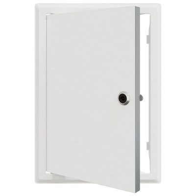 Panel de acceso VidaXL blanco 33 x 23 x 3 cm acero
