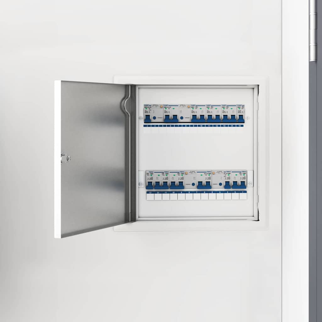 Panel de acceso VidaXL blanco 33 x 33 x 3 cm acero