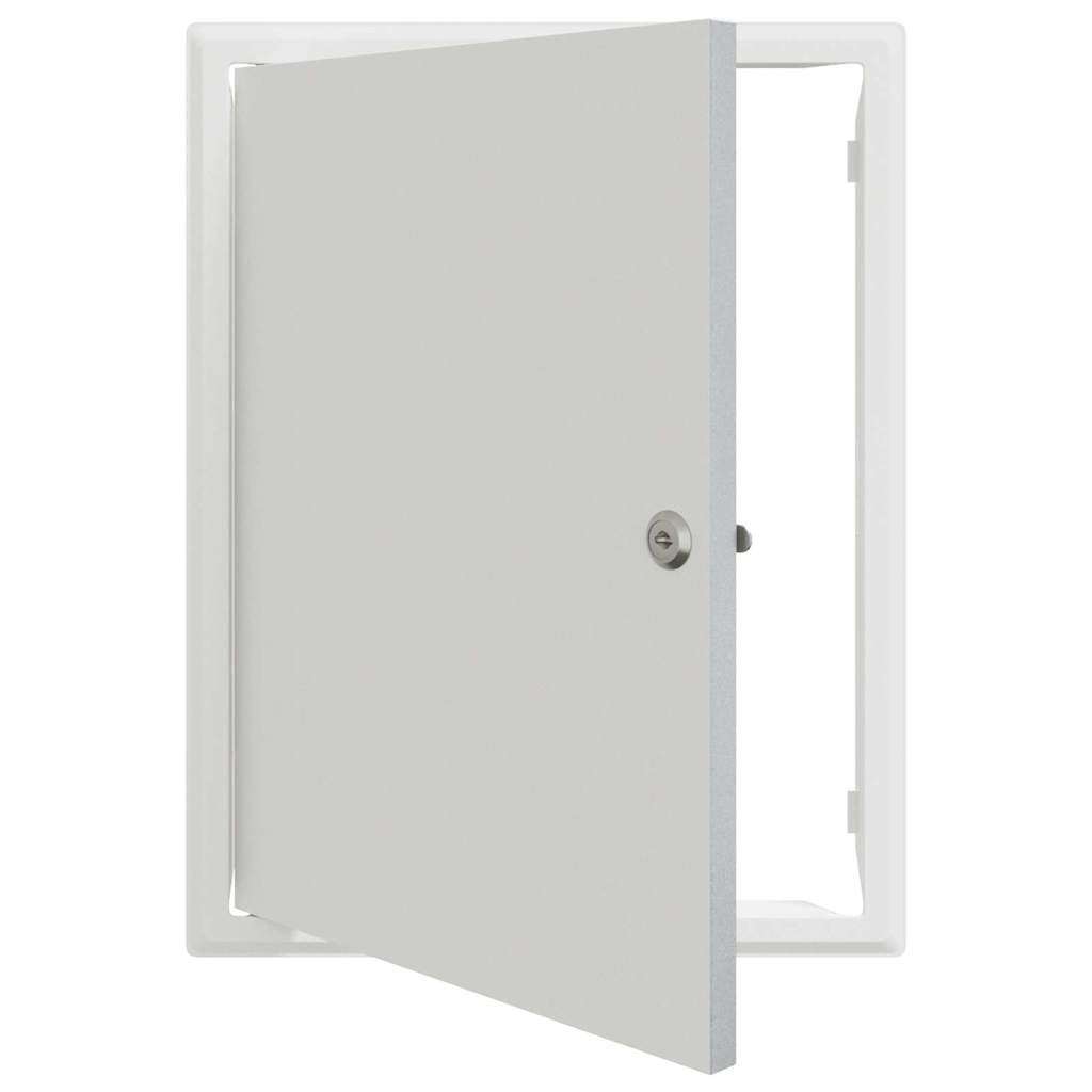 Vidaxl toegangs paneel wit 43 x 33 x 3 cm staal