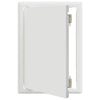 Pannello di accesso VidaXL bianco 33 x 23 x 3 cm in acciaio