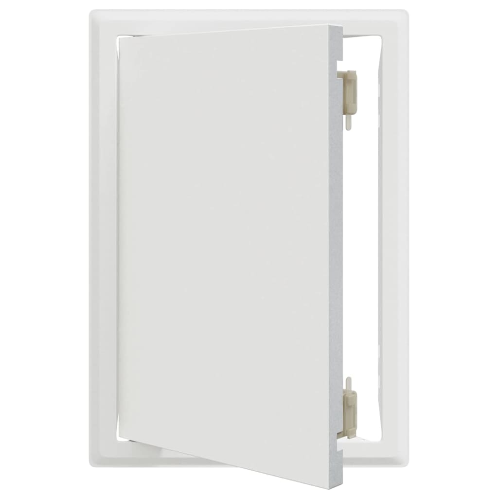 Vidaxl toegangs paneel wit 33 x 23 x 3 cm staal