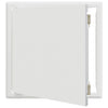 Pannello di accesso VidaXL bianco 43,5 x 33 x 3 cm in acciaio