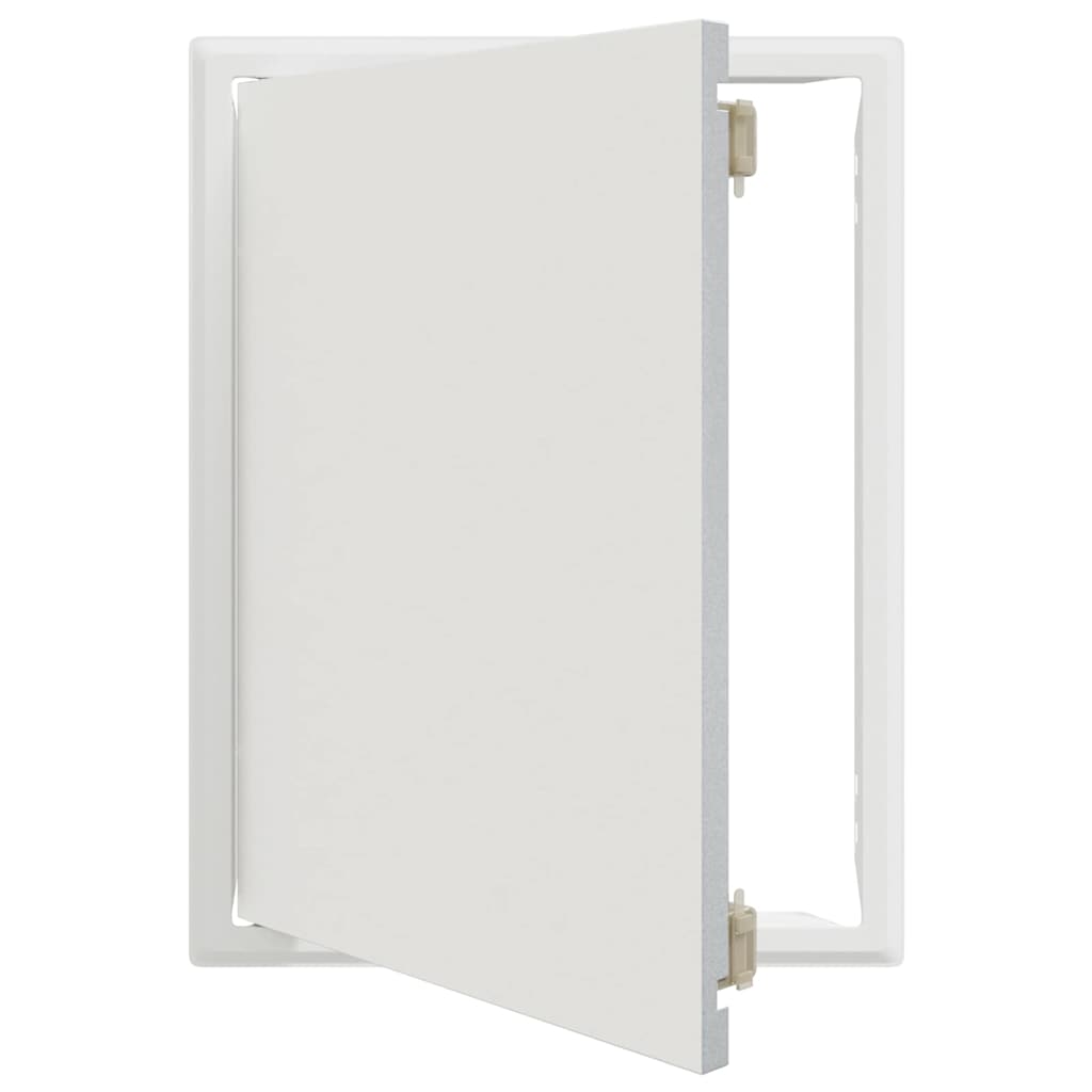 Vidaxl toegangs paneel wit 43.5 x 33 x 3 cm staal