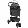 Vidaxl opvouwbare huisdierenwagen zwart 78 x 54 x 101 cm polyester