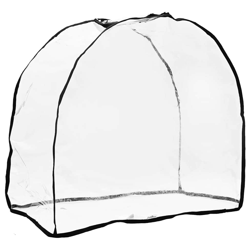 Vidaxxl funda para cochecito de mascotas con almacenamiento transparente 66 x 35 x 59 cm PVC