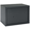 Vidaxl kluisdoos met slot donkergrijs 35 x 25 x 25 cm staal