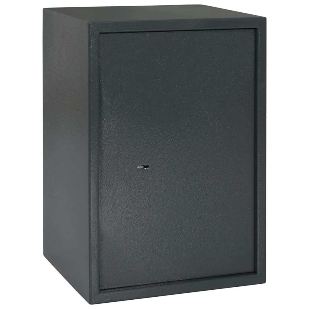 Cassetta di sicurezza Vidaxx con serratura grigio scuro 35 x 31 x 50 cm in acciaio