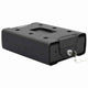 Vidaxl auto safe met slot zwart 22 x 16 x 7 cm staal