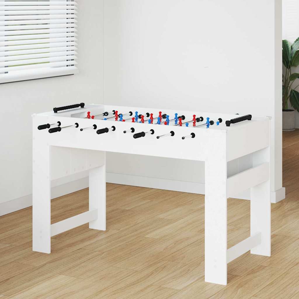Futbolín vidaxx blanco 125 x 60,5 x 80 cm acabado madera
