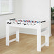 Futbolín vidaxx blanco 125 x 60,5 x 80 cm acabado madera