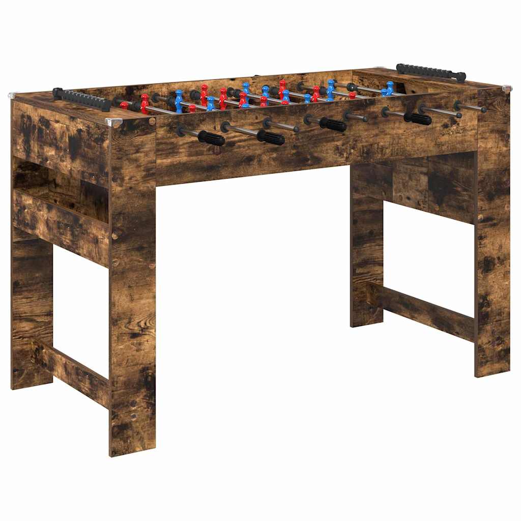 Futbolín vidaxx roble ahumado 125 x 60,5 x 80 cm acabado madera