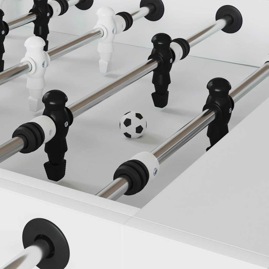 Vidaxl futbolones 12 piezas blanco 3,6 x 3,6 cm polipropileno