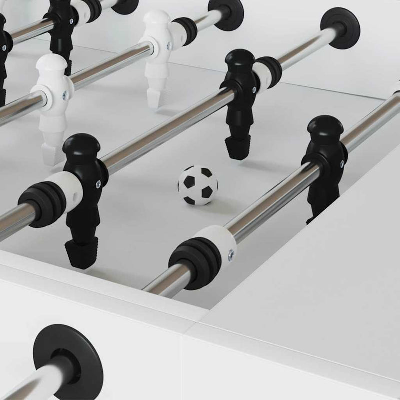 Vidaxl tafel voetballen 12 pcs wit 3,6 x 3,6 cm polypropyleen