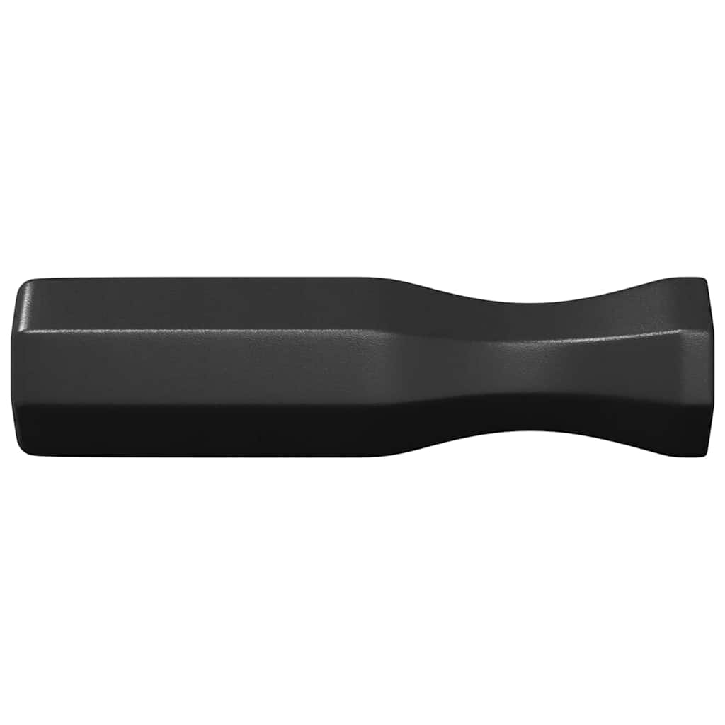 Calciobalilla Vidaxl maniglie 10 pz nero 3,1 x 3,1 x 17,8 cm