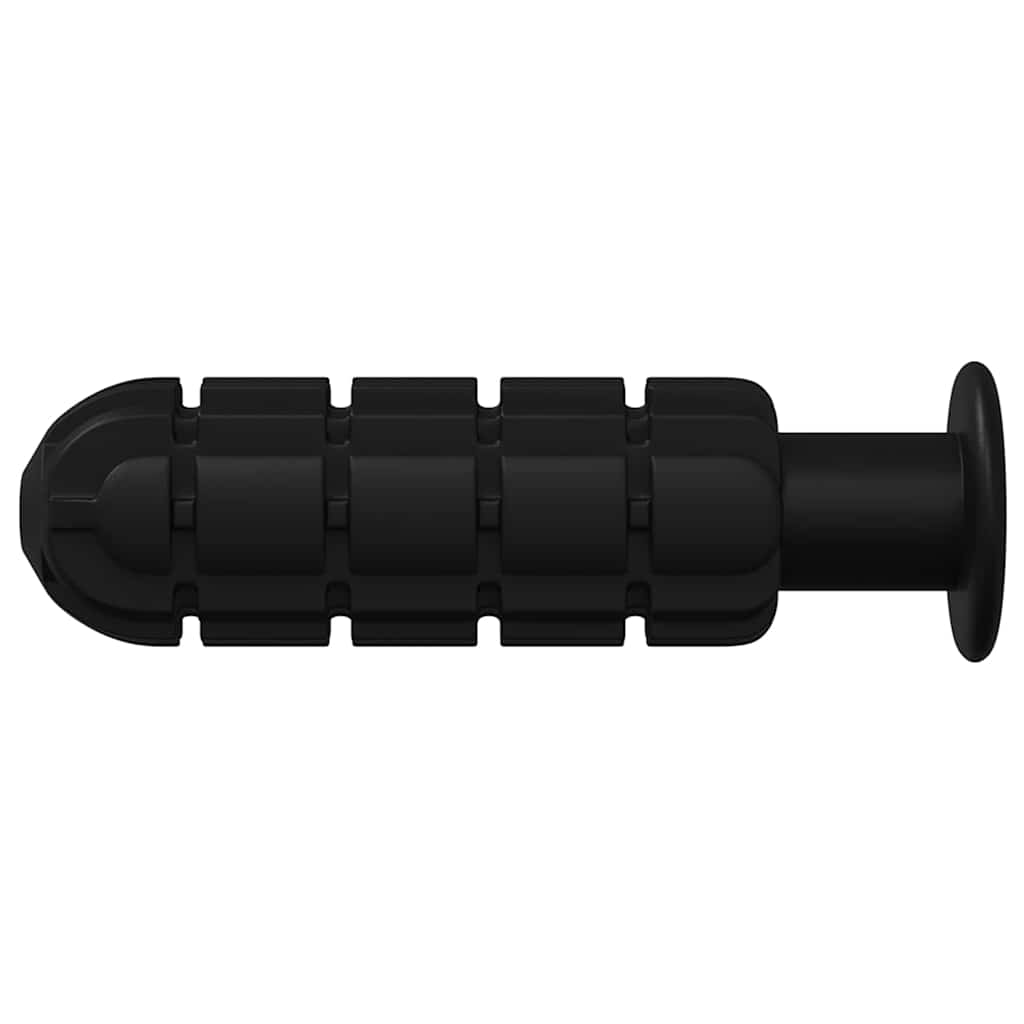 Calciobalilla Vidaxl maniglie 10 pz nero 2,8 x 2,8 x 9,3 cm