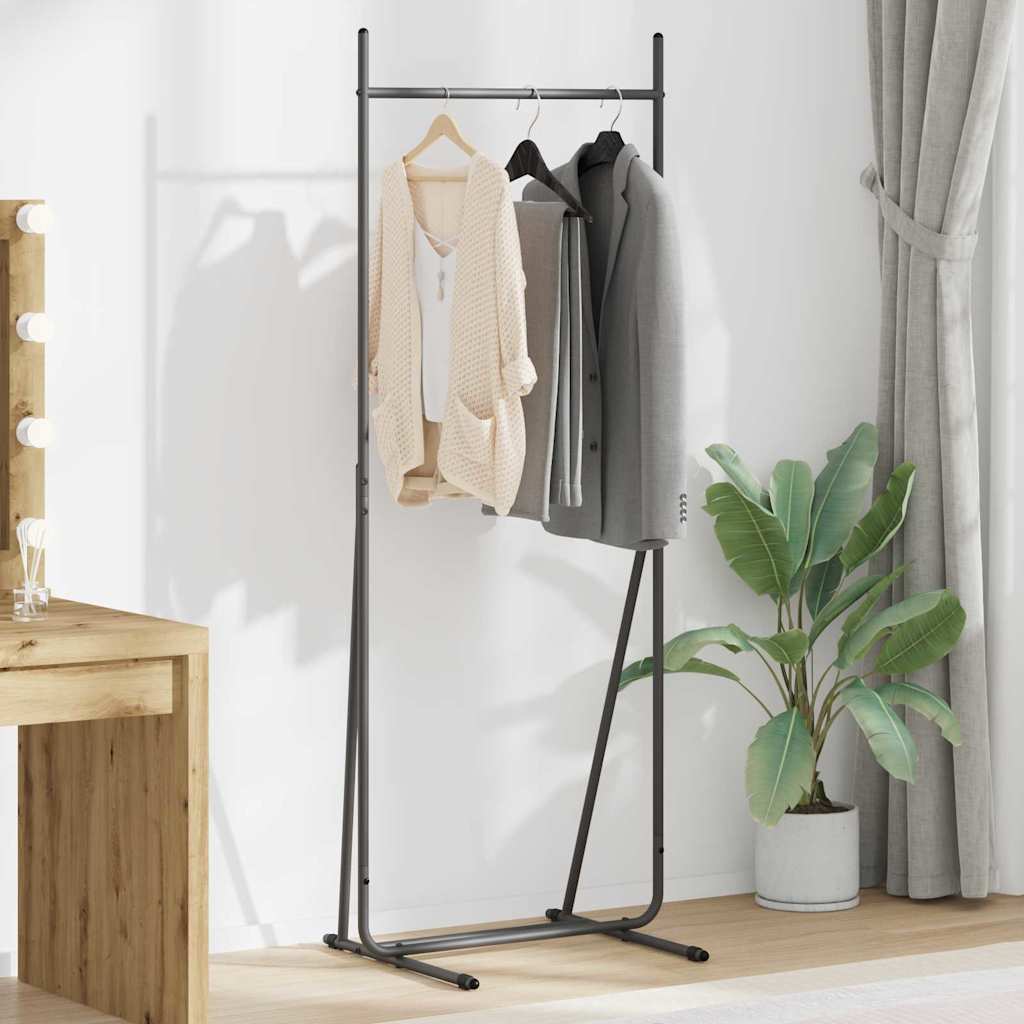 Vidaxx perchero negro 62 x 48 x 158 cm acero