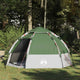 Tenda istantanea VidaXL con copertura antipioggia per 4 persone con sgancio rapido