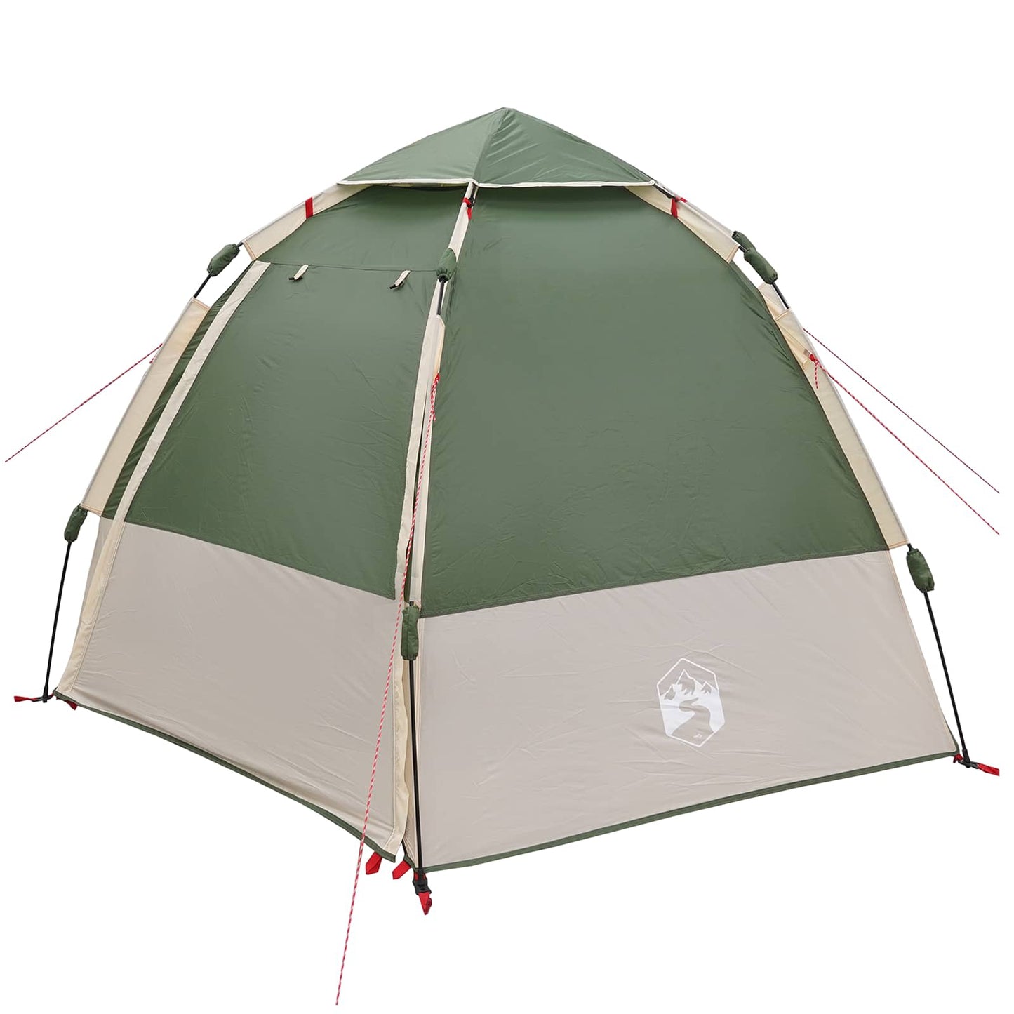 Tenda istantanea VidaXL con copertura antipioggia per 4 persone con sgancio rapido