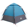 Tenda istantanea VidaXL con copertura antipioggia per 4 persone con sgancio rapido