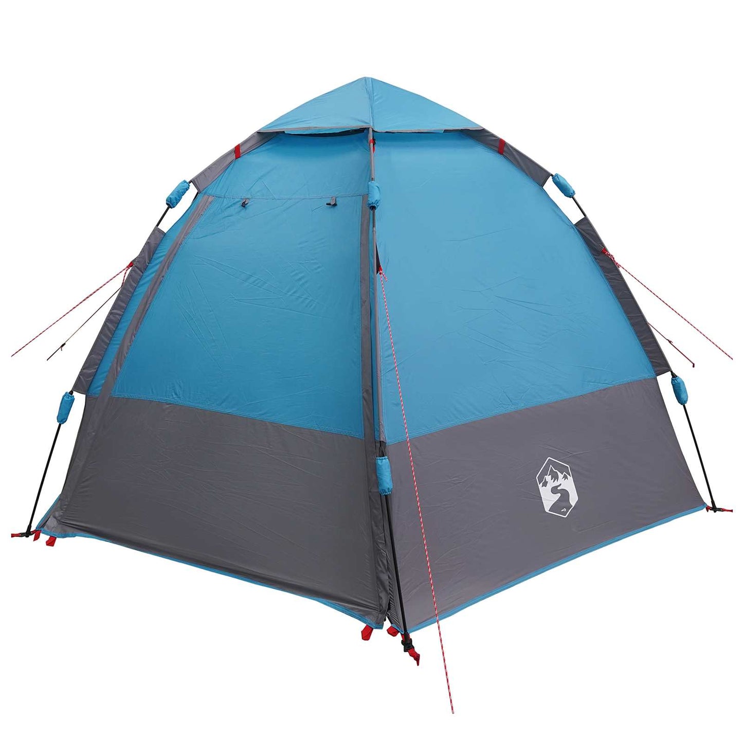 Tenda istantanea VidaXL con copertura antipioggia per 4 persone con sgancio rapido
