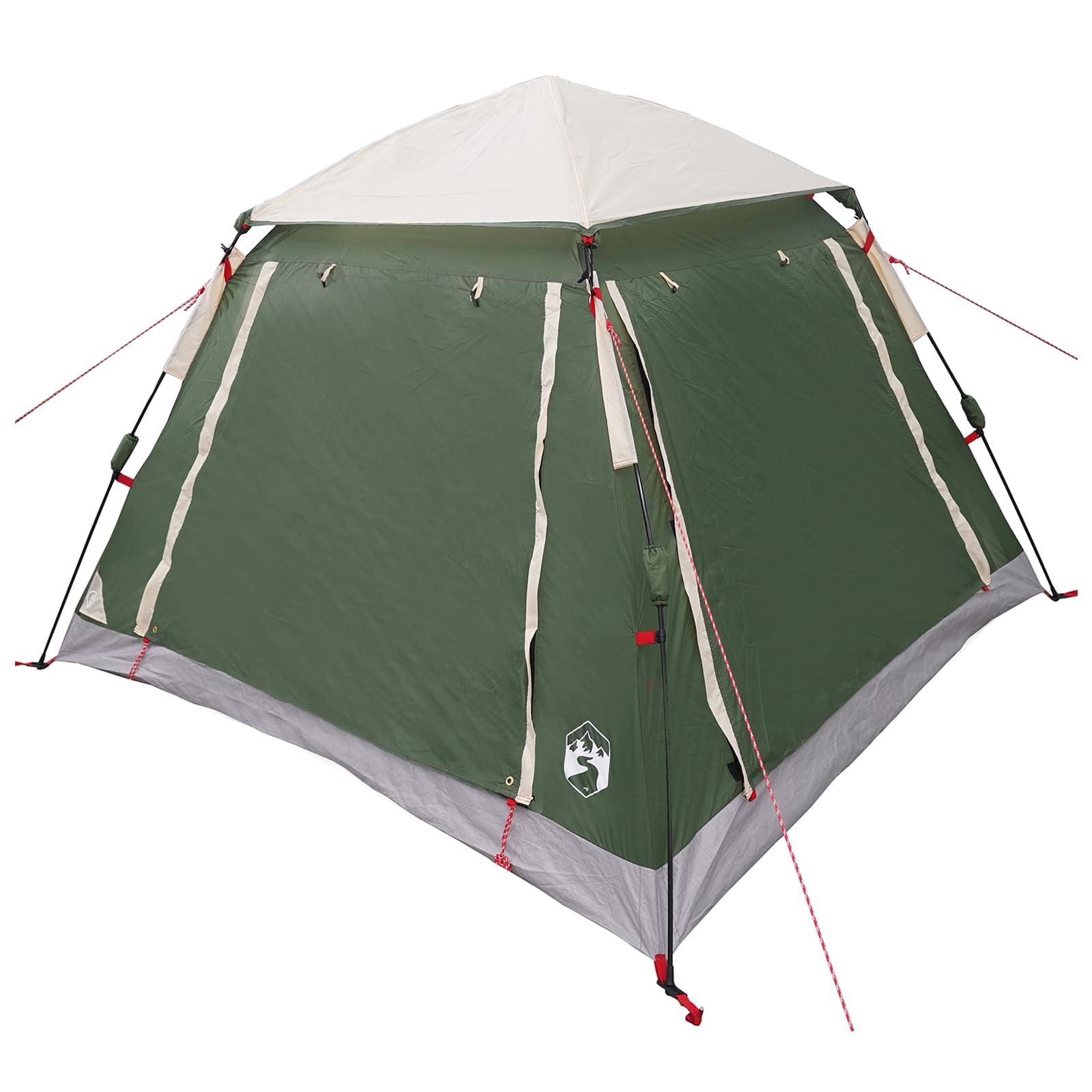 Tenda istantanea VidaXL con telo antipioggia per 3 persone con sgancio rapido
