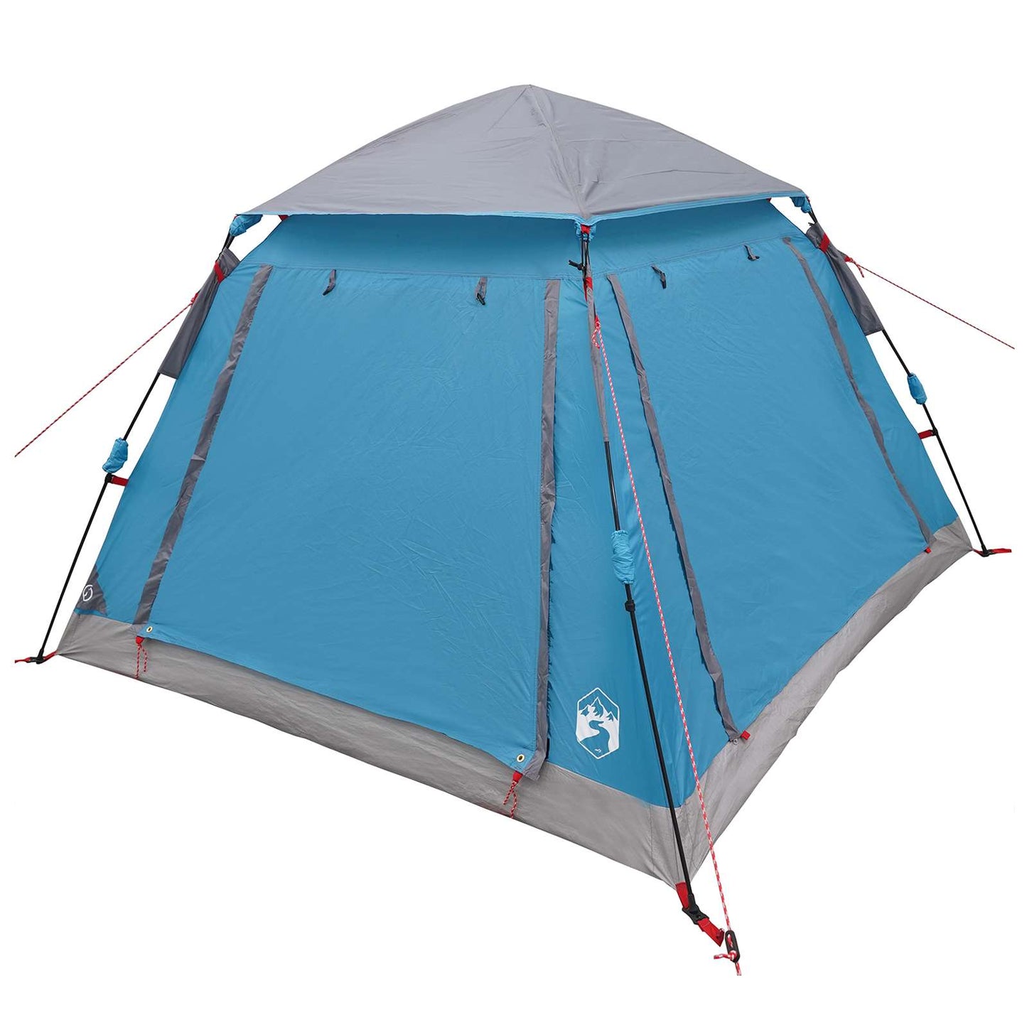 Tenda istantanea VidaXL con telo antipioggia per 3 persone con sgancio rapido