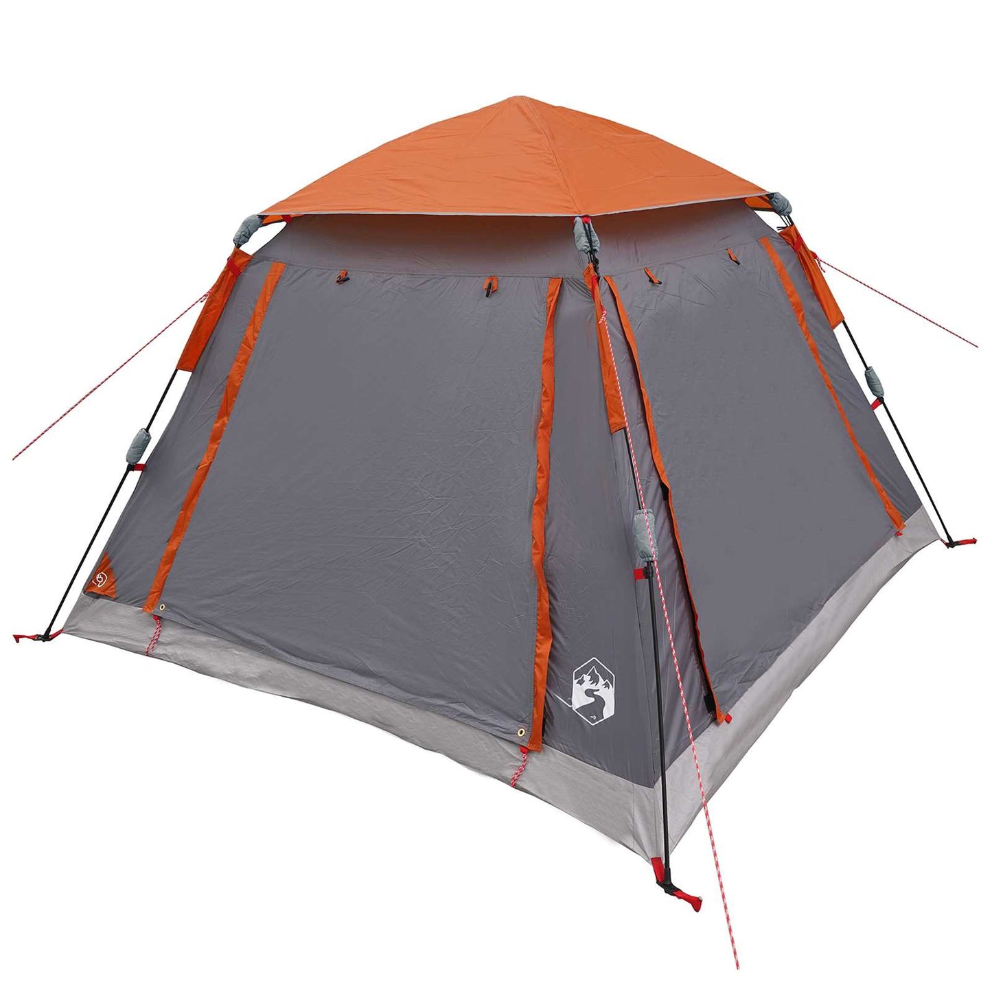 Tenda istantanea VidaXL con telo antipioggia per 3 persone con sgancio rapido