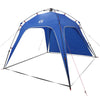 Tenda istantanea VidaXL per 4 persone a sgancio rapido azzurro blu 185t poliestere