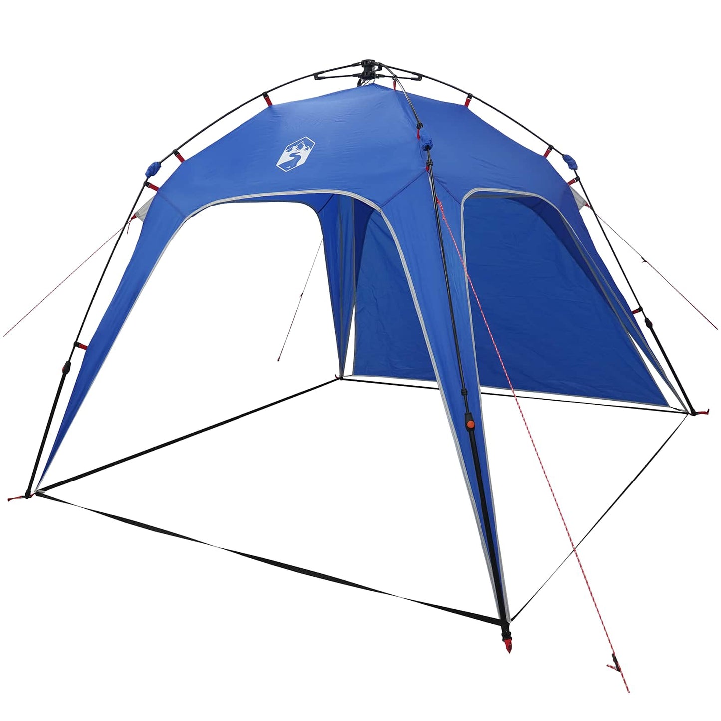 Vidaxl instant tent 4-person quick-release azure blauw 185t polyester