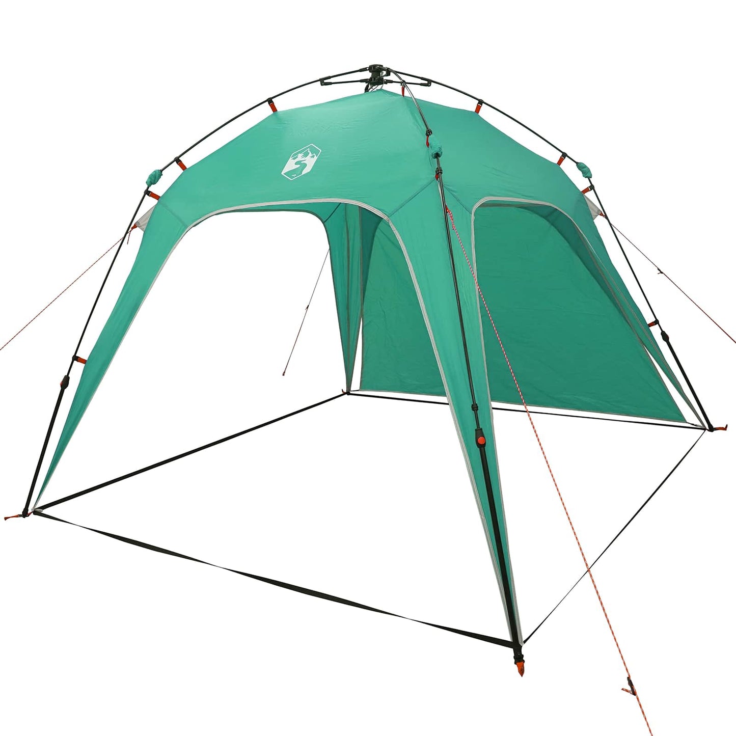 Vidaxl instant tent 4-person quick-release zeegroen 260 x 260 x 197 cm