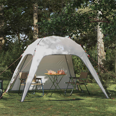 Vidaxl instant tent 4-person quick-release grijs 260 x 260 x 197 cm