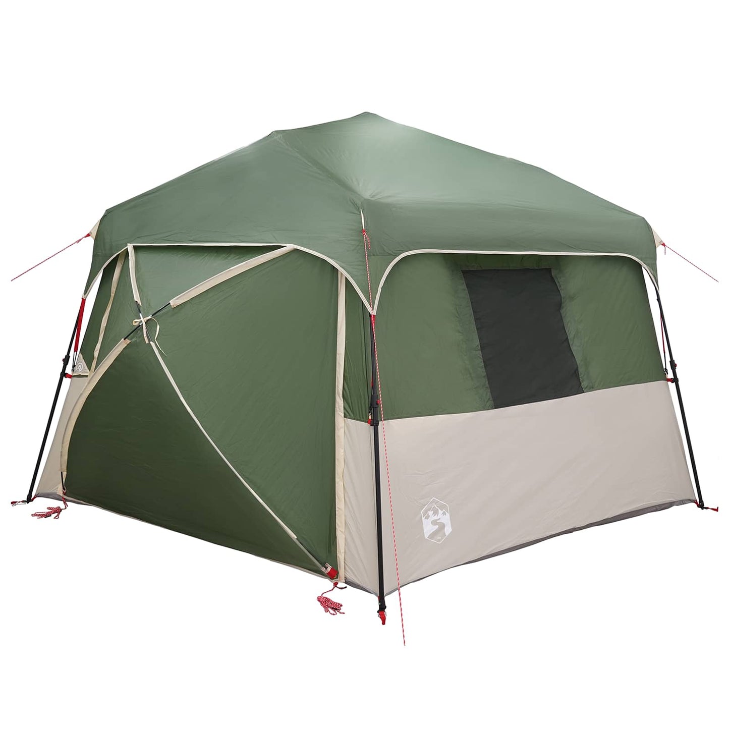 Tenda istantanea VidaXL con copertura antipioggia per 12 persone con sgancio rapido