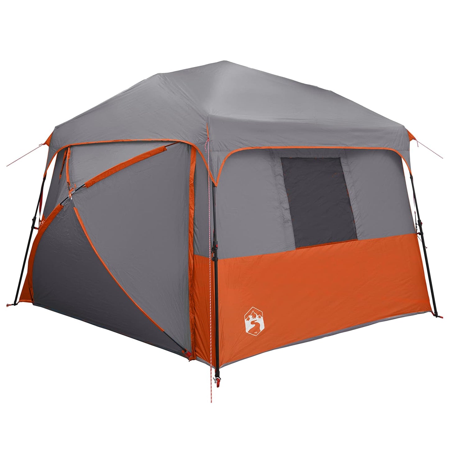 Tenda istantanea VidaXL con copertura antipioggia per 12 persone con sgancio rapido