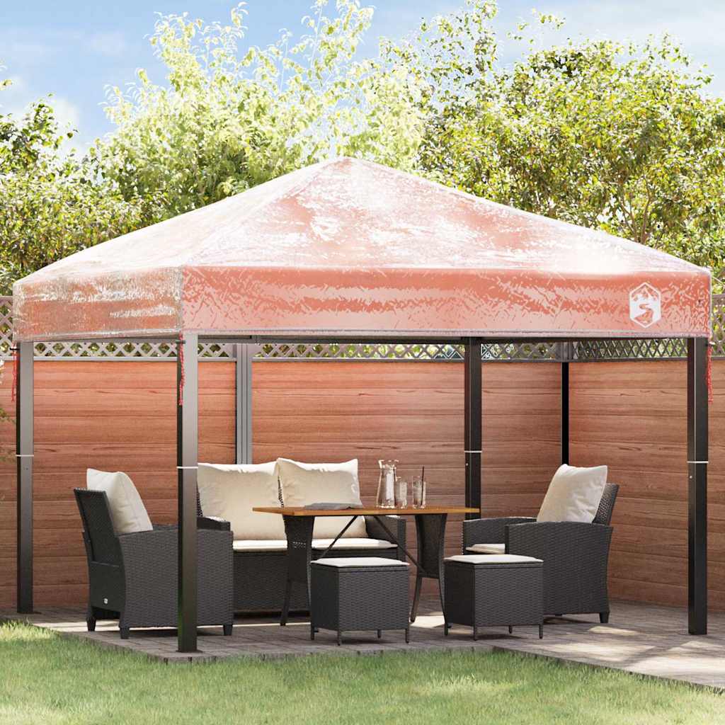 Copertura per gazebo VidaXL di ricambio trasparente 300 x 300 x 26 cm in PVC