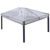 Copertura per gazebo VidaXL di ricambio trasparente 400 x 300 x 32 cm in PVC