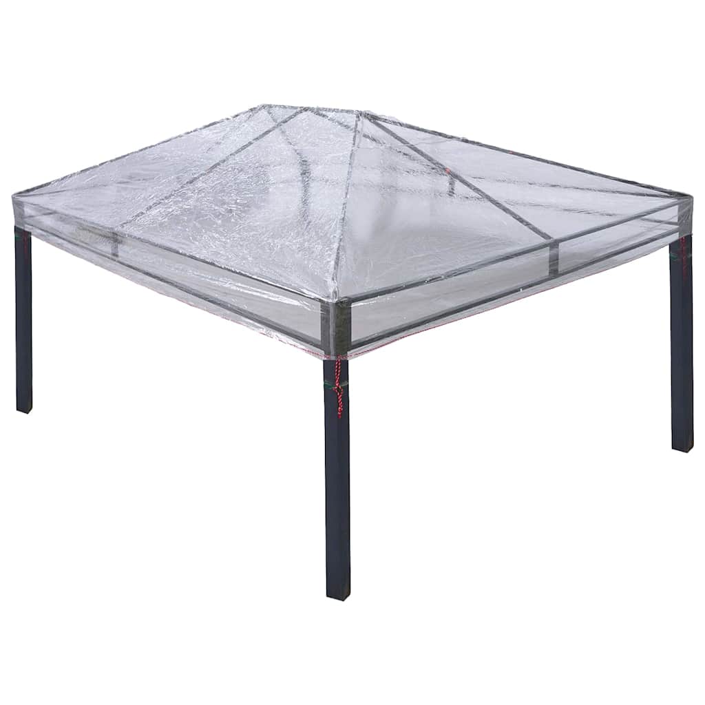Copertura per gazebo VidaXL di ricambio trasparente 400 x 300 x 32 cm in PVC
