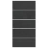 Vidaxl pavimento per piscina nero 550 x 280 x 0,1 cm tessuto non tessuto
